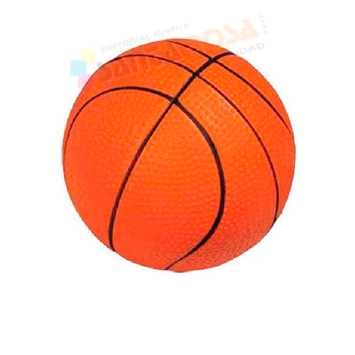Pelota de basket antiestrés