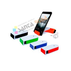Porta celular con audifono